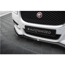 Maxton - Lame Du Pare-Chocs Avant V.1 Jaguar XE R-Sport X760 