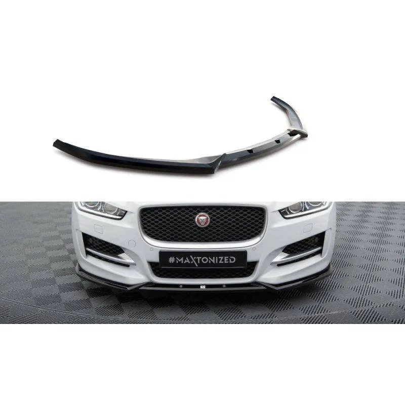 Maxton - Lame Du Pare-Chocs Avant V.2 Jaguar XE R-Sport X760