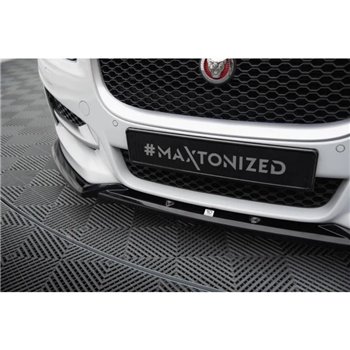 Maxton - Lame Du Pare-Chocs Avant V.2 Jaguar XE R-Sport X760 