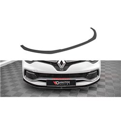 Maxton - Street Pro Lame Du Pare-Chocs Avant Renault Clio RS Mk4 Noir