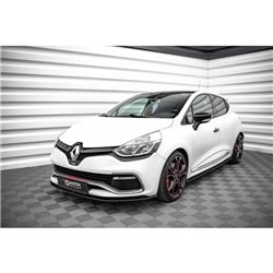 Maxton - Street Pro Lame Du Pare-Chocs Avant Renault Clio RS Mk4 Noir