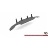 Maxton - Street Pro Central Diffuseur Arriere Renault Clio RS Mk4 Noir-Rouge