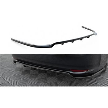 Maxton - Arriere Splitter (avec une barre verticale) Toyota Avensis Sedan Mk3 Facelift