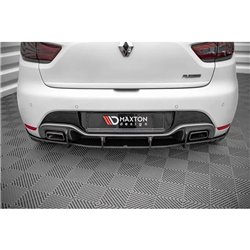 Maxton - Street Pro Central Diffuseur Arriere Renault Clio RS Mk4 Noir
