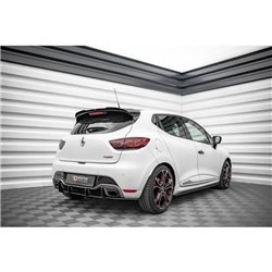 Maxton - Street Pro Central Diffuseur Arriere Renault Clio RS Mk4 Noir