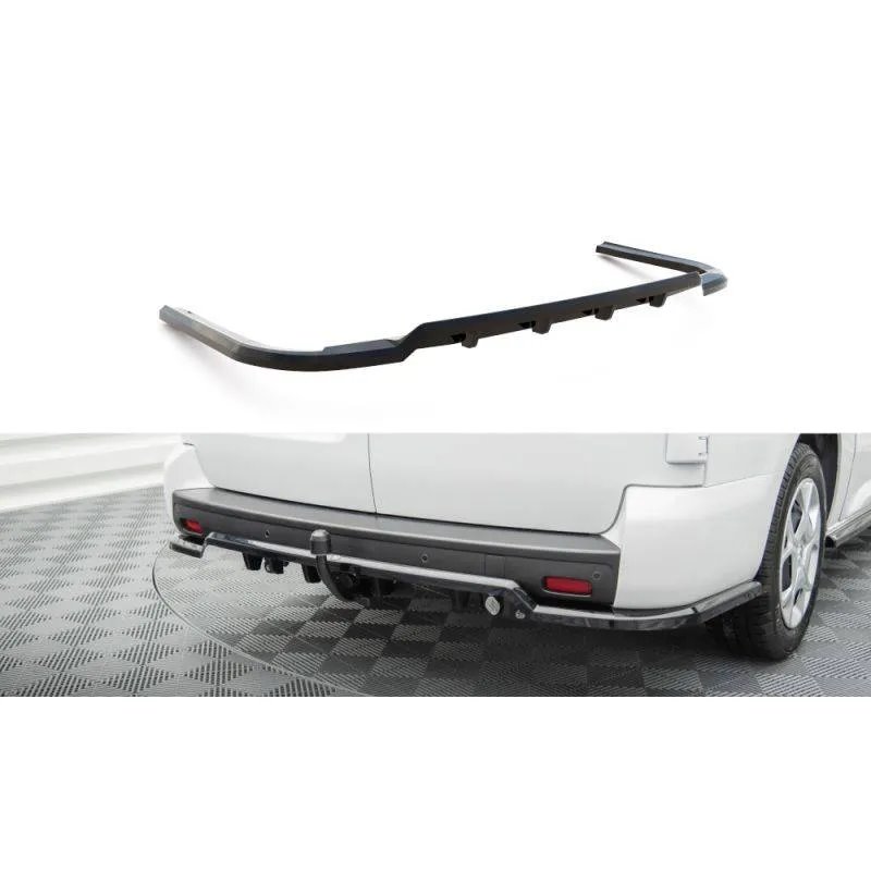 Maxton - Arriere Splitter (avec une barre verticale) Citroen Jumpy L3 Mk3