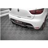 Maxton - Street Pro Central Diffuseur Arriere Renault Clio RS Mk4 Rouge