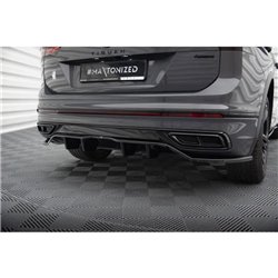 Maxton - Arriere Lame (avec une barre verticale) Volkswagen Tiguan R-Line Mk2 Facelift 