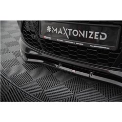 Maxton - Lame Du Pare-Chocs Avant V.1 Ford Mondeo ST-Line Sedan Mk4 Facelift 