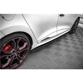 Maxton - Street Pro Rajouts Des Bas De Caisse Renault Clio RS Mk4 Noir