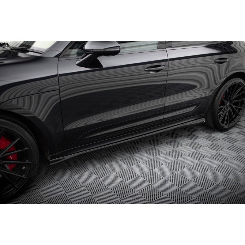 Maxton - Rajouts Des Bas De Caisse Porsche Macan T / GTS Mk1 Facelift 2