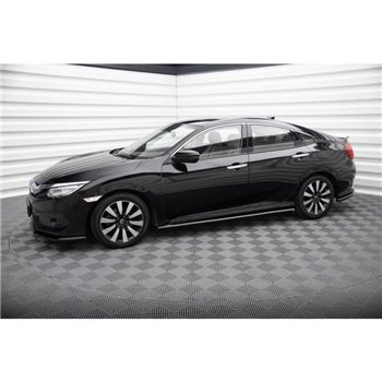 Maxton - Rajouts Des Bas De Caisse Honda Civic Sedan Mk10 / Mk10 Facelift 