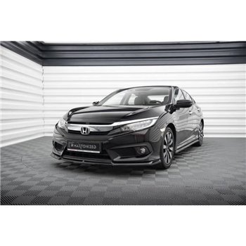 Maxton - Lame Du Pare-Chocs Avant V.2 Honda Civic Sedan Mk10 