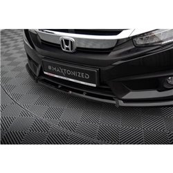 Maxton - Lame Du Pare-Chocs Avant V.1 Honda Civic Sedan Mk10 