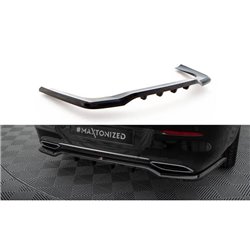 Maxton - Arriere Splitter (avec une barre verticale) Mercedes-Benz CLA Coupe C118