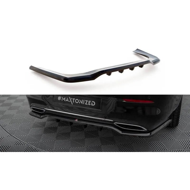 Maxton - Arriere Splitter (avec une barre verticale) Mercedes-Benz CLA Coupe C118