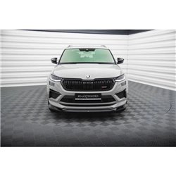 Maxton - Lame Du Pare-Chocs Avant V.1 Skoda Kodiaq RS Mk1 Facelift 