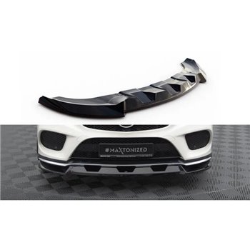 Maxton - Lame Du Pare-Chocs Avant V.1 Mercedes-Benz GLE Coupe 43 AMG / AMG-Line C292