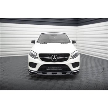 Maxton - Lame Du Pare-Chocs Avant V.1 Mercedes-Benz GLE Coupe 43 AMG / AMG-Line C292 