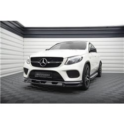 Maxton - Lame Du Pare-Chocs Avant V.1 Mercedes-Benz GLE Coupe 43 AMG / AMG-Line C292 