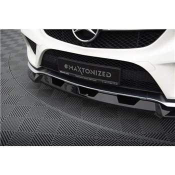 Maxton - Lame Du Pare-Chocs Avant V.1 Mercedes-Benz GLE Coupe 43 AMG / AMG-Line C292 