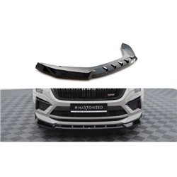 Maxton - Lame Du Pare-Chocs Avant V.2 Skoda Kodiaq RS Mk1 Facelift