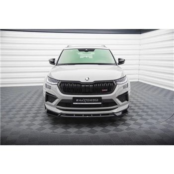 Maxton - Lame Du Pare-Chocs Avant V.2 Skoda Kodiaq RS Mk1 Facelift 