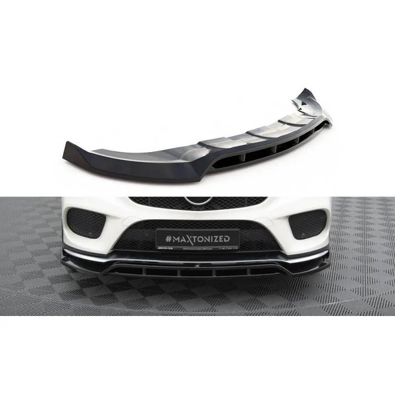 Maxton - Lame Du Pare-Chocs Avant V.2 Mercedes-Benz GLE Coupe 43 AMG / AMG-Line C292