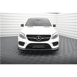 Maxton - Lame Du Pare-Chocs Avant V.2 Mercedes-Benz GLE Coupe 43 AMG / AMG-Line C292 