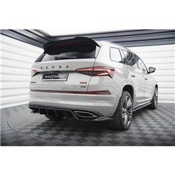 Maxton - Arriere Lame (avec une barre verticale) Skoda Kodiaq RS Mk1 / Mk1 Facelift 