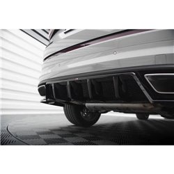 Maxton - Arriere Lame (avec une barre verticale) Skoda Kodiaq RS Mk1 / Mk1 Facelift 