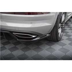 Maxton - Arriere Lame (avec une barre verticale) Skoda Kodiaq RS Mk1 / Mk1 Facelift 