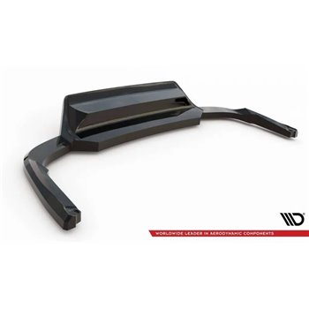 Maxton - Arriere Lame (avec une barre verticale) Skoda Kodiaq RS Mk1 / Mk1 Facelift 