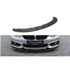 Maxton - Street Pro Lame Du Pare-Chocs Avant BMW 4 Coupe / Gran Coupe / Cabrio M-Pack F32 / F36 / F33 Noir-Rouge