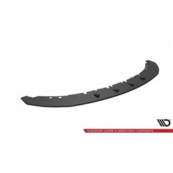 Maxton - Street Pro Lame Du Pare-Chocs Avant BMW 4 Coupe / Gran Coupe / Cabrio M-Pack F32 / F36 / F33 Noir-Rouge