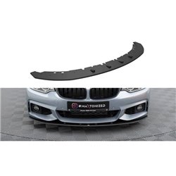 Maxton - Street Pro Lame Du Pare-Chocs Avant BMW 4 Coupe / Gran Coupe / Cabrio M-Pack F32 / F36 / F33 Noir