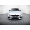 Maxton - Street Pro Lame Du Pare-Chocs Avant BMW 4 Coupe / Gran Coupe / Cabrio M-Pack F32 / F36 / F33 Noir
