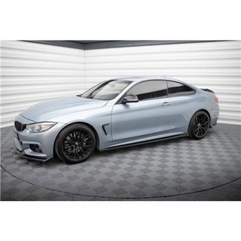 Maxton - Rajouts Des Bas De Caisse V.2 BMW 4 Coupe / Gran Coupe / Cabrio M-Pack F32 / F36 / F33 
