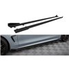 Maxton - Street Pro Rajouts Des Bas De Caisse BMW 4 Coupe / Gran Coupe / Cabrio M-Pack F32 / F36 / F33 Noir-Rouge + Rabats Brill