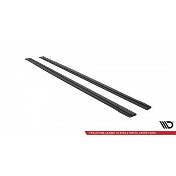 Maxton - Street Pro Rajouts Des Bas De Caisse BMW 4 Coupe / Gran Coupe / Cabrio M-Pack F32 / F36 / F33 Noir