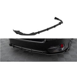 Maxton - Street Pro Lame Du Pare Chocs Arriere Honda Civic Mk10 Rouge + Rabats Brillant