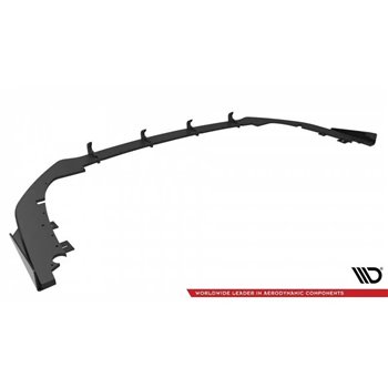 Maxton - Street Pro Lame Du Pare Chocs Arriere Honda Civic Mk10 Rouge + Rabats Brillant