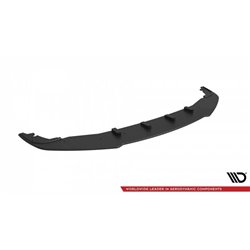 Maxton - Street Pro Lame Du Pare-Chocs Avant Honda Civic Sedan Mk10 Noir-Rouge