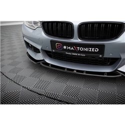 Maxton - Lame Du Pare-Chocs Avant V.3 BMW 4 Coupe / Gran Coupe / Cabrio M-Pack F32 / F36 / F33 