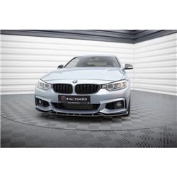 Maxton - Lame Du Pare-Chocs Avant V.3 BMW 4 Coupe / Gran Coupe / Cabrio M-Pack F32 / F36 / F33 