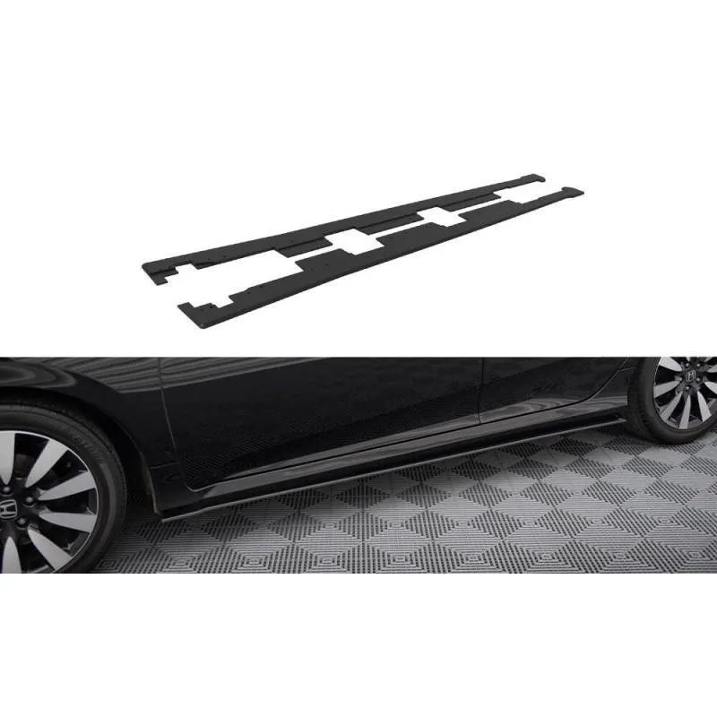 Maxton - Street Pro Rajouts Des Bas De Caisse Honda Civic Mk10 Noir