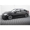 Maxton - Street Pro Rajouts Des Bas De Caisse Honda Civic Mk10 Noir + Rabats Brillant 