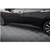 Maxton - Street Pro Rajouts Des Bas De Caisse Honda Civic Mk10 Noir + Rabats Brillant 