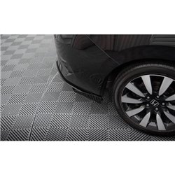 Maxton - Street Pro Lame Du Pare Chocs Arriere Honda Civic Mk10 Noir + Rabats Brillant 