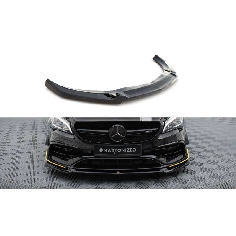 Maxton - Lame Du Pare-Chocs Avant V.4 Mercedes-AMG CLA 45 Aero C117 Facelift
